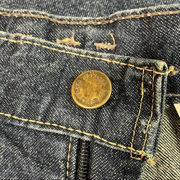 Vintage Women’s Silver Jeans Size 29/31 Mom Jeans High Waisted NWT! - Picture 7 of 13